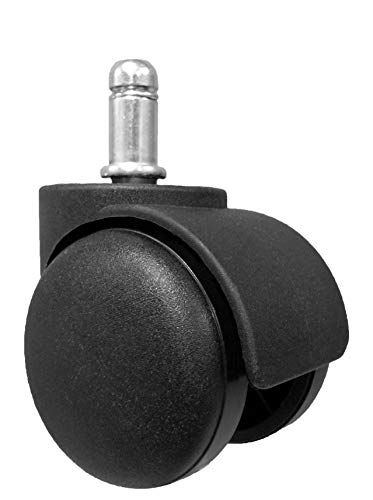 2" Replacement Office Chair Caster Wheels - (Set of 5) - S3253
