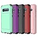 WeLoveCase Galaxy S10 Wallet Case - Hidden Mirror, Credit Card Holder, Shockproof Heavy Duty Protection, Mint Green
