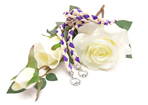 Divinity Braid Regal Purple Celtic Claddagh Wedding Handfasting V4 Cord #Handfasting #Celticcord #Handfastingcord #Wedding #Celticwedding #TOP6