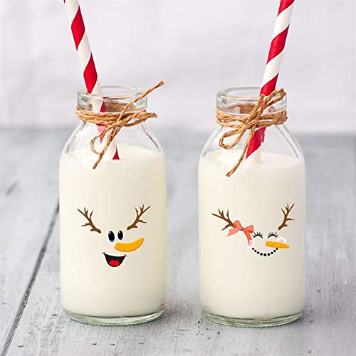 Pegatinas de Cara de Muñeco de Nieve Kiddale Navidad miniatura 6