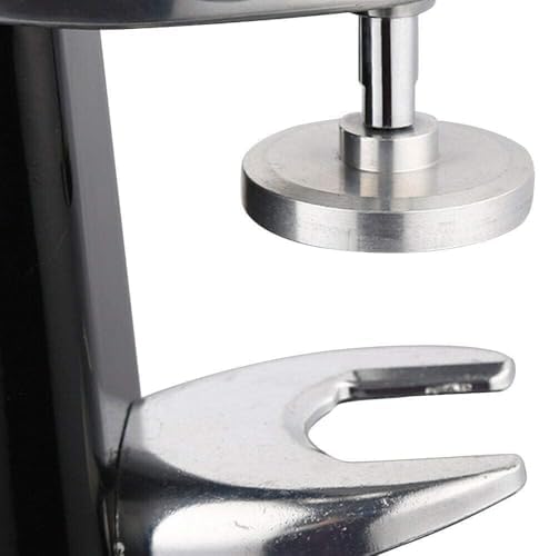 Máquina manual de prensado de café espresso, prensador de café de acero inoxidable con 2 bases de apisonamiento para barista doméstico, uso comercial