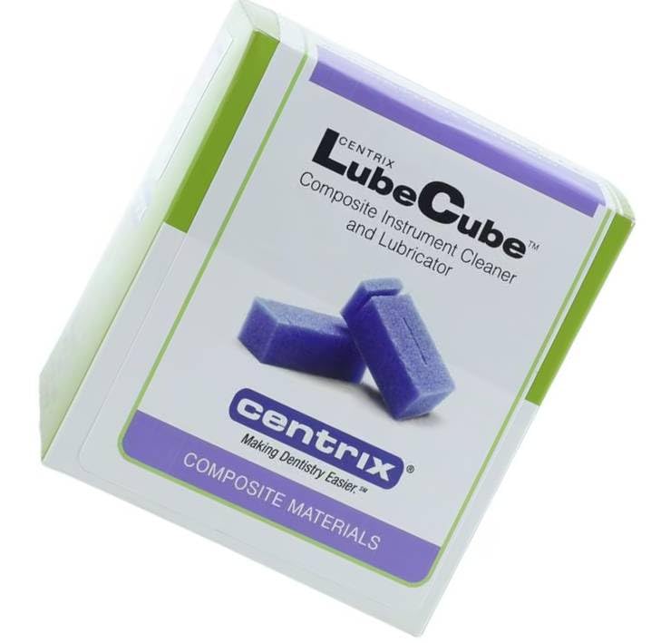 Centrix 310108 LubeCube Composite Instrument Cleaner and Lubricator (Pack of 72)