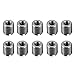 10pcs Male Thread Repair Tool, Furniture Screw-in Nut Stainless Steel Bolt 14mm for Automobiles Electronic Communications Machinery and Equipment