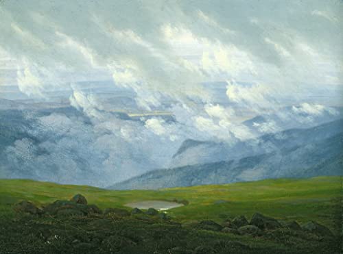 Tableau sur toile Caspar David Friedrich pour créer un salon apaisant