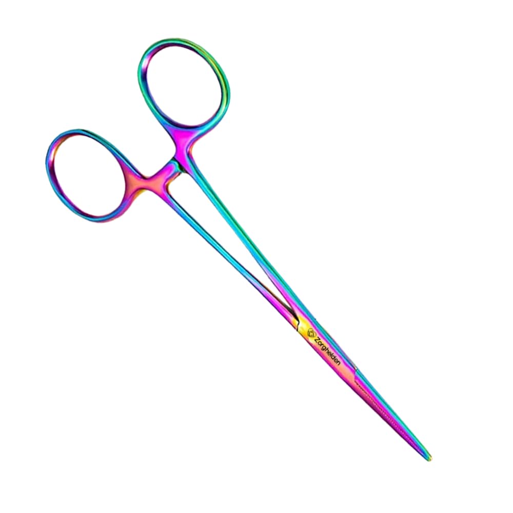Krankenschwester Scheren Set "Acryl Regenbogen" - MDR Zertifikat - Verbandschere - Krankenschwester Schere - Kocher - Krankenschwester Zubehör - Krankenschwester Geschenk