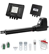 TOPENS AT12131 Single Swing Gate Opener Heavy Duty Automatic Gate Motor for Single Swing Gates Up...