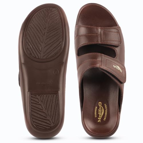 Image of Medifeet Comfort Sandals, Dual Adjustable Straps, Orthopedic Slides
