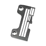 Blooy - Placa de garganta 2108005 para Yamato AZ6020H, AZ8020G, AZ8020H-Y6, AZ8000G, AZF8000G (4 hilos) Overlock piezas de máquina de coser de 2,4 x 6 mm