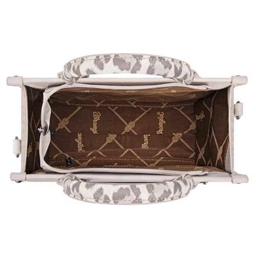 Image of Montana West x Wrangler Tote Bag for Women Western Cow Print Purse Designer Top Handle Handbags