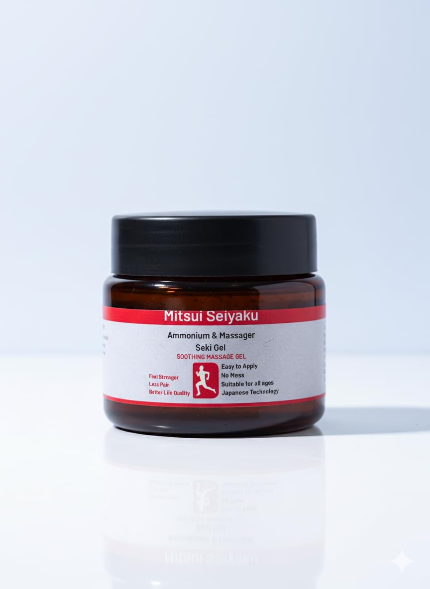 LUMOTY Japanese Pain Relief Massage Gel – Mitsui Seiyaku Seki Gel