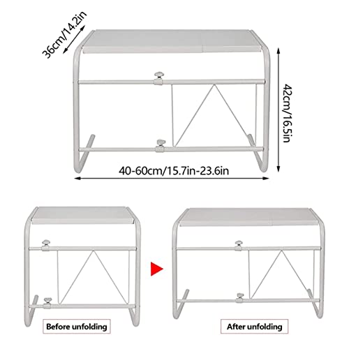 Support de four à micro-ondes extensible avec capacité de charge de 30 kg - 3