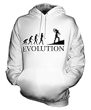 Candymix Cyclo-Cross Evolution - Sudadera unisex con capucha para hombre y mujer blanco S