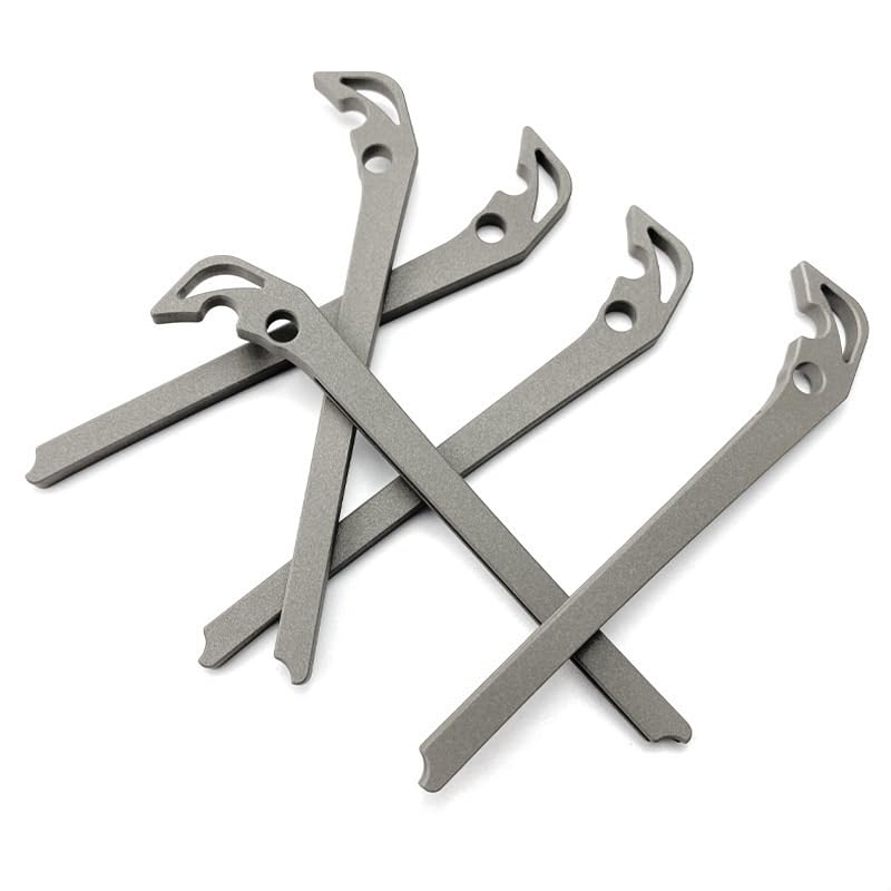 Echeson 1PC Titanium Alloy Spine Backspacer Replacement Fits for Chris Reeve Large Sebenza 21 31(Gold)