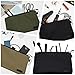COREFLEX Premium Tool Pouch Zipper Bag, Small Tool Bag, Multipurpose Storage pouch, Heavy duty Flat Bottom Tool bag with YKK Zipper (3 pack Large 12inch)