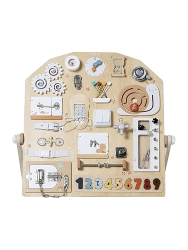 VERTBAUDET Planche d'apprentissage Multi activités en Bois FSC® Bois TU