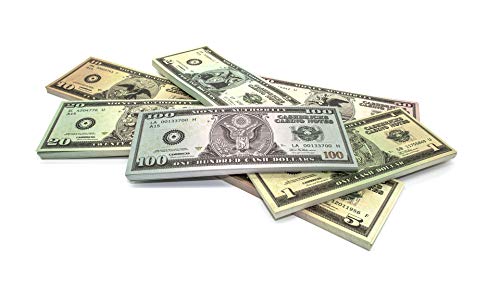 billetes de juguete tamaño real