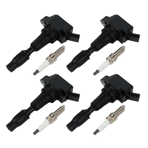 Bobines d'allumage UF764 et bougies premium pour Genesis G70 G80 G90 et Santa Fe