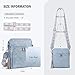 Roulens Crossbody Purse for Women Vegan Leather Medium Crossbody Wallet Bag for Travel Women Shoulder Handbags with Tassel