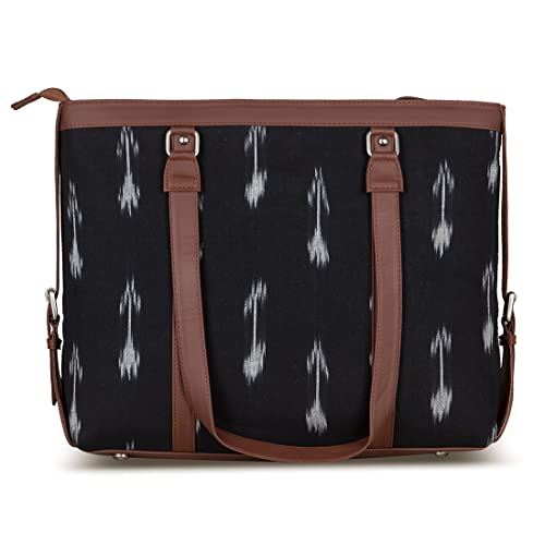 ZOUK Vegan Leather Women's Office Bag for 15.6 inch Laptop, MacBook - Image 8