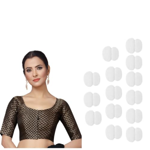 Image of Studio Shringaar Women's Zari Brocade Stitched Elbow Length Sleeves Saree Blouse