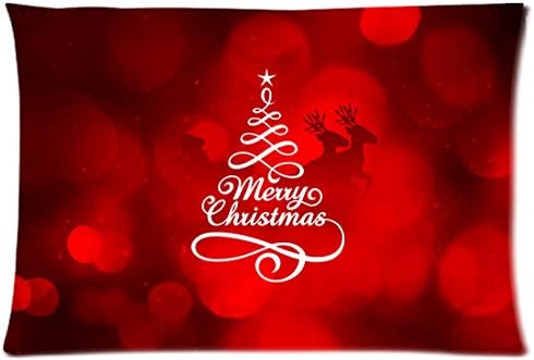 Best Present Of Santa Claus Festival Merry Christmas Popular 20" x 30" Bedding Sets Pillowcase Best Pillow Cover For Home