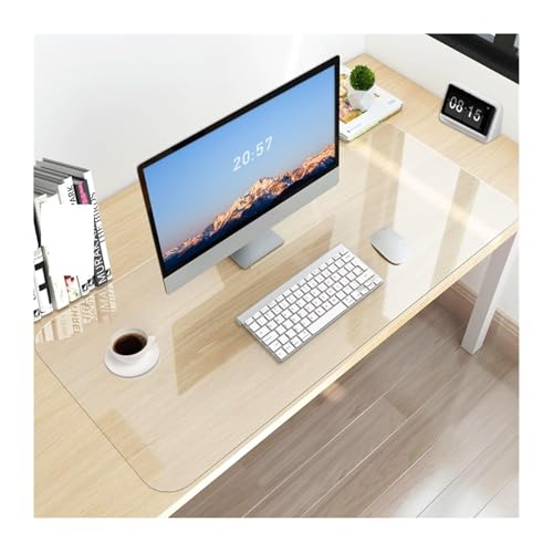 Bloc-notes transparent en PVC pour éviter les rayures sur table 120x40