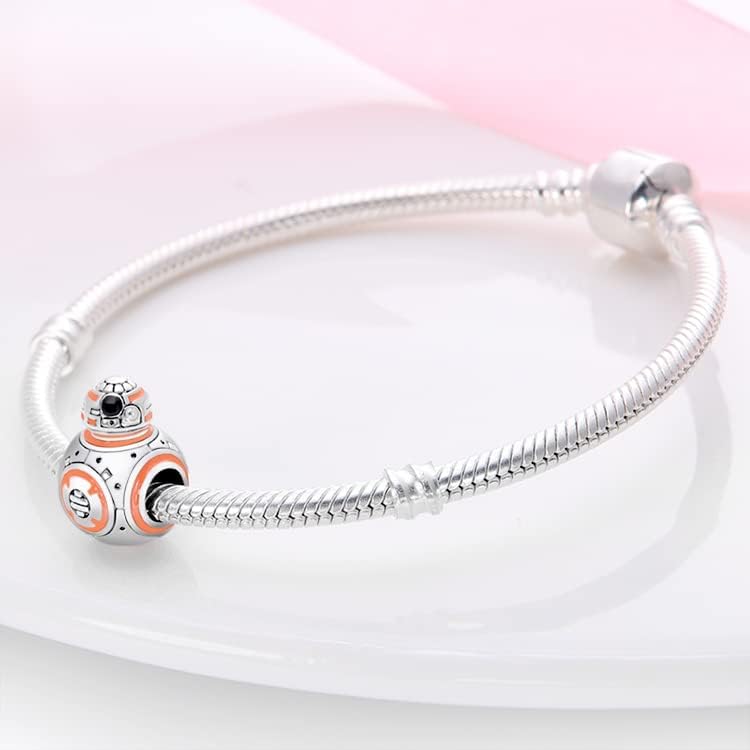 Miniatura 2 de LIGHTDOG Star Wars Charms Beads fits Pandora Charm Bracelets for Woman,925 Sterling Silver Dangle Pendant Bead,Mother's Day Gift Girl Jewelry Beads