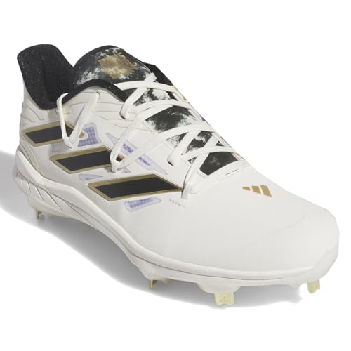 adidas Mens Adizero Afterburner 9 Baseball Baseball Sneakers Shoes - White2