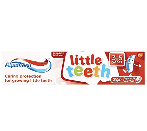 Aquafresh Poco De Pasta De Dientes Dientes 3-5 Años (50ml) Cover