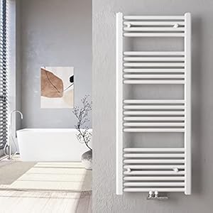 Heilmetz Weiß Badheizkörper 50x120 Handtuchtrockner