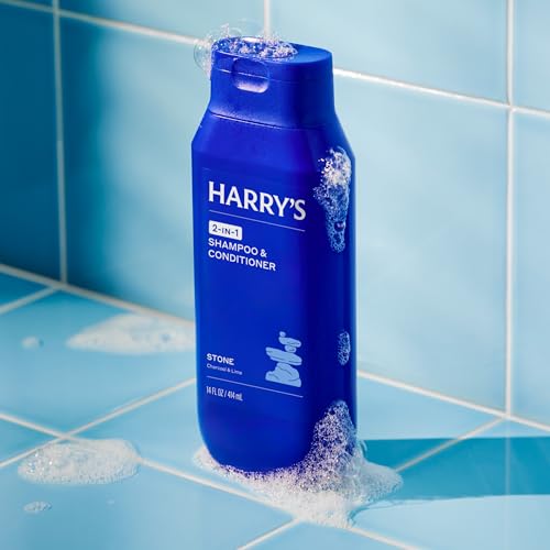 Harry's Men's 2 in 1 Shampoo and Conditioner - 14 fl oz (3 Pack) | Stone Scent - For All Hair Types - No Parabens or Sulfates - image 2