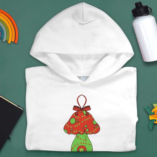 Azeeda 'Toadstool Christmas Ornament' Children's Hoodie/Hooded Sweater (KO050479)3