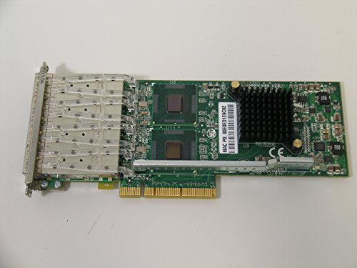Quad Port Fiber SFP Gigabit Ethernet PCI Express Server Adapter Intel based PE2G4SFPi6 miniatura 1