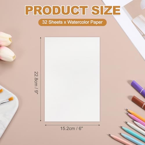 Papel de acuarela 200g para cuaderno de bocetos y dibujo diario 2