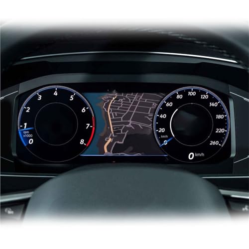 Verre trempé Tiguan II anti-rayures film écran GPS 9.2