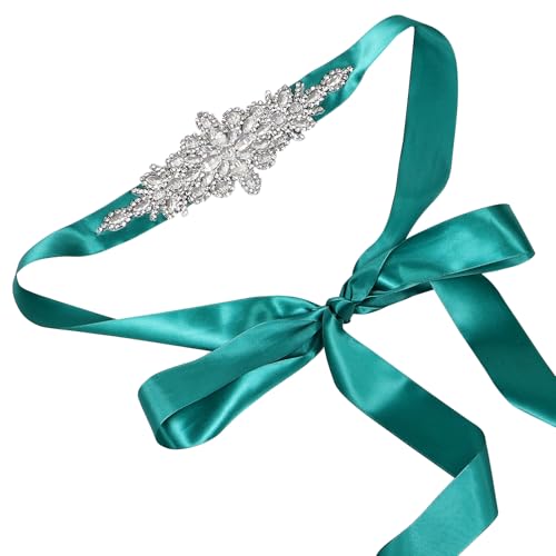 Rhinestone Bridal Sash Belt Wedding Belt Waistband Sparkly Rhinestone Bridal Waistband For Wedding Dress For Bride Bridesmaid Or Formal Gown Accessory3