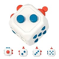 Qukoielly Kids Learning Toys | 6-in-1 Interactive Fine Motor Skills Games | Sensory Toys Busy Dice | for Preschool Children Early Education Interaction Sensory Play Indoor Home Travel Daycare