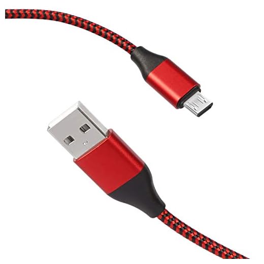 Cabo de carregamento Micro USB TPLTECH, pacote com 2 [3,5 m], cabo carregador com controle PS4, trançado extralongo e durável, cabo de sincronização de dados Android para LG/PS4/Samsung Galaxy S6 S7/Xbox One S/X Controller/Telefone Andriod