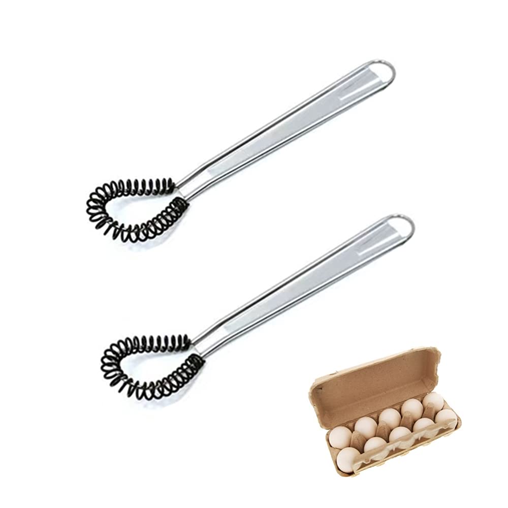 Frullino Manuale In Silicone | Mini Frullino Per Uova | Piccolo E Pratico | Ideale Per Salse - Foto 9