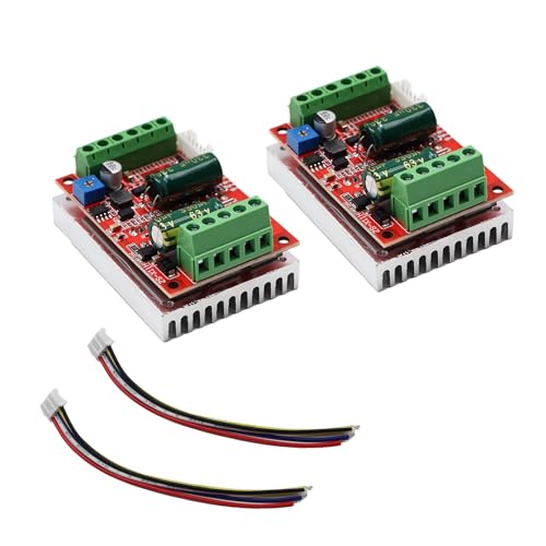 Controlador motor sin escobillas 400W de alta precisión y control PLC