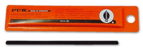 Lama per Archetto Puk Originale (art.312) misura 150 mm cf. 12 Pz