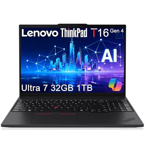 Lenovo ThinkPad T16 Gen 4 Business AI PC Laptop (16