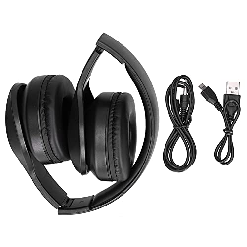Fdit Bluetoooth 5.0 Headphones Foldable, Wireless Over Ear HeadSet Bulit in Mic, 40 Hours Playtime - Image 4