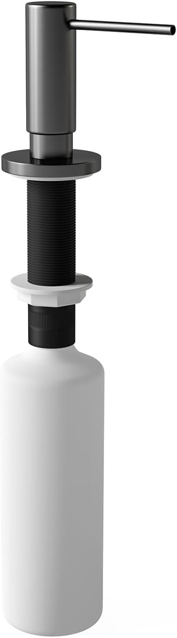 InSinkErator 45500AY-ISE Sink Top Soap Dispenser, Satin Black Nickel