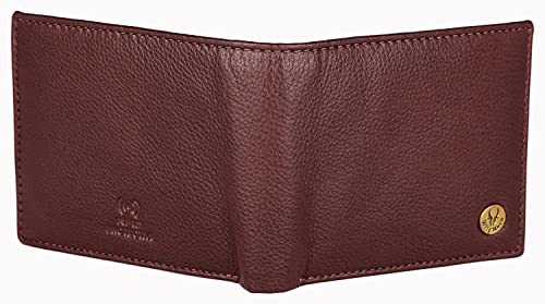 Image of WildHorn Genuine Leather Wallet for Men | Slim Bifold Wallet with RFID Blocking | Multiple Card Slots & Coin Pocket | Premium Leather Mens Wallet