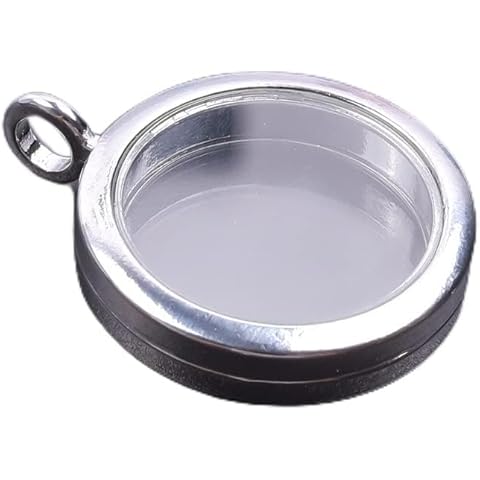 Generic 40mm Silver Twist Locket Cover