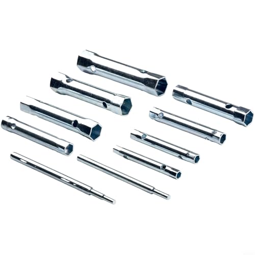 Image of CYRENT 10pc Metric Tubular Box Spanner Set 6-22mm Double Ended