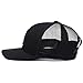 ARIAT Men's Monochrome Shield Logo Cap, Black with Mesh Back, Adjustable Snap-Back Closure