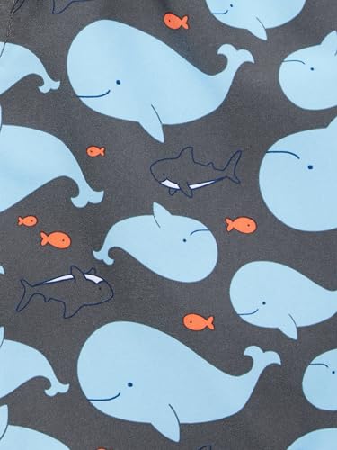 Image of Simple Joys by Carter's Baby Boys' Swimsuit Trunk and Rashguard Set