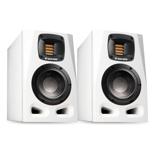 ADAM Audio A4V Limited Edition White yAZbg ϊvOt ANfBujAtB[hj^[ A_I[fBI